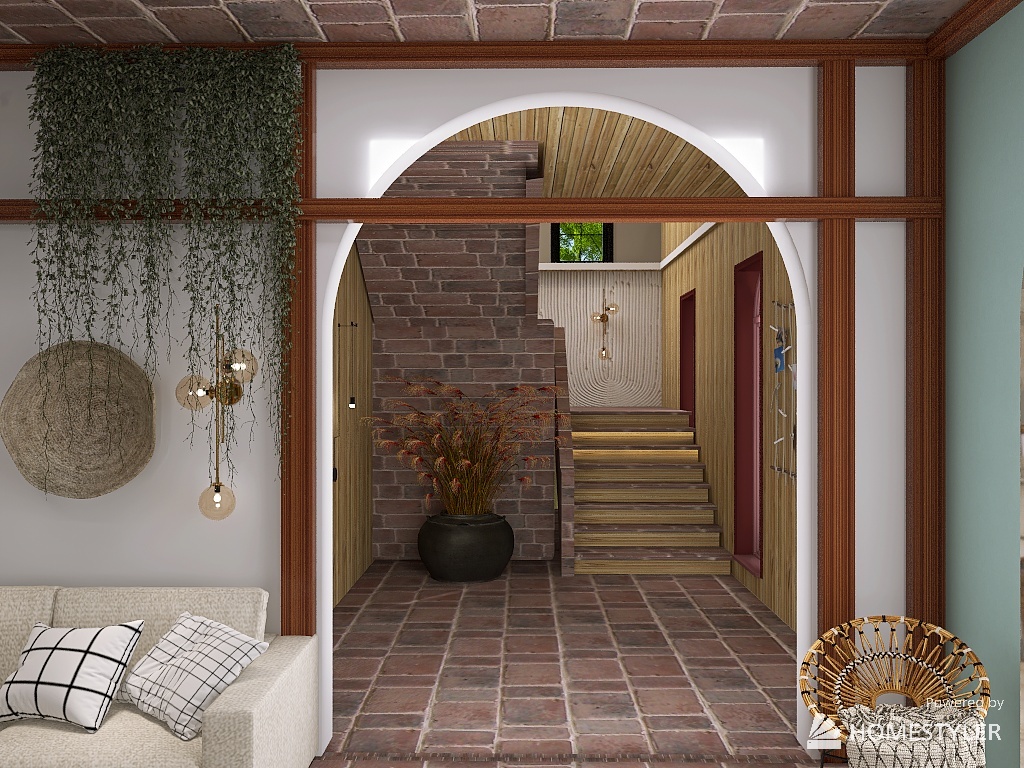 Entrance Hallway 3d design renderings