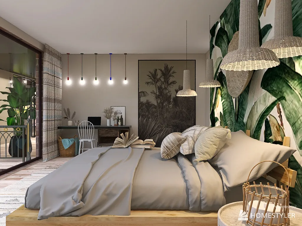 Bedroom 3d design renderings