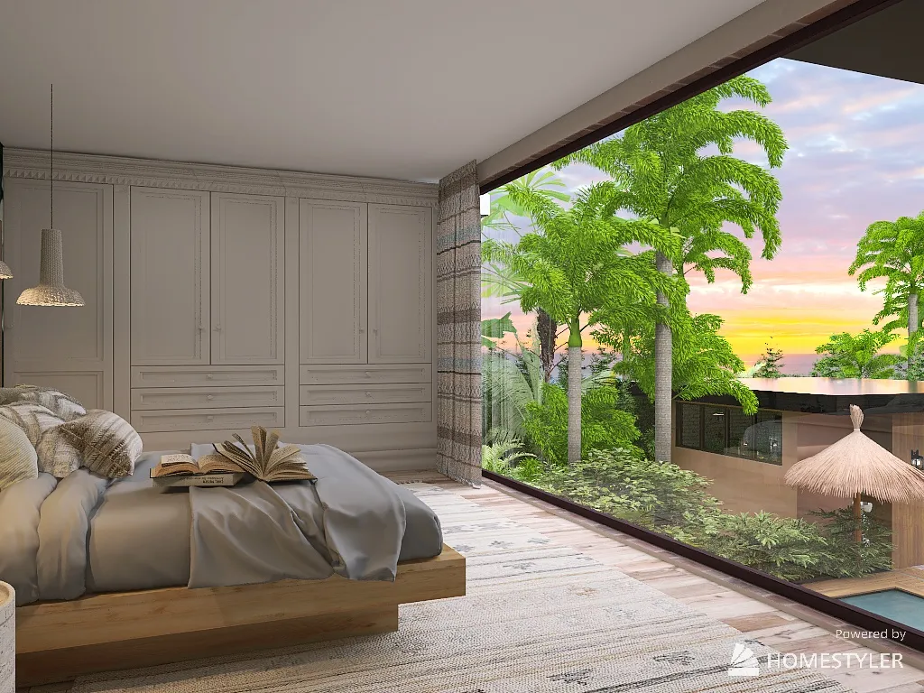 Bedroom 3d design renderings