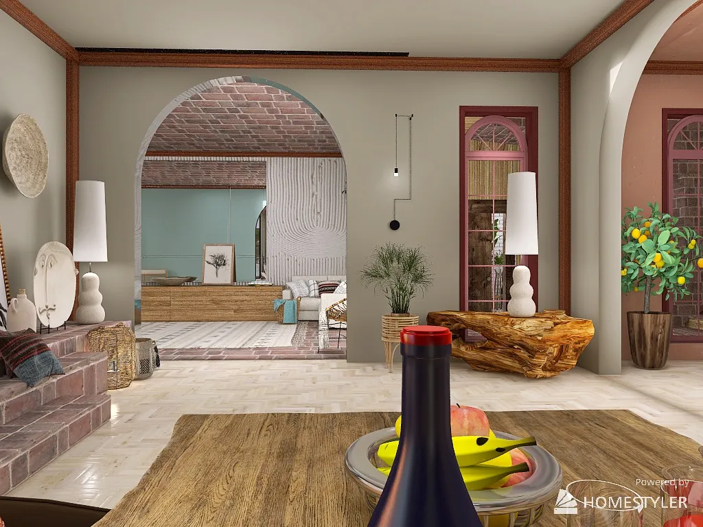 DiningRoom 3d design renderings