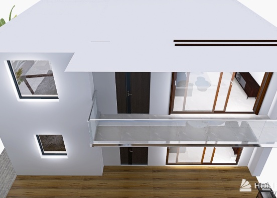 1 Apartman + Szauna - Alsóörs Design Rendering