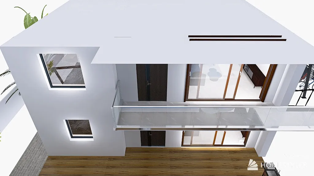 1 Apartman + Szauna - Alsóörs 3d design renderings