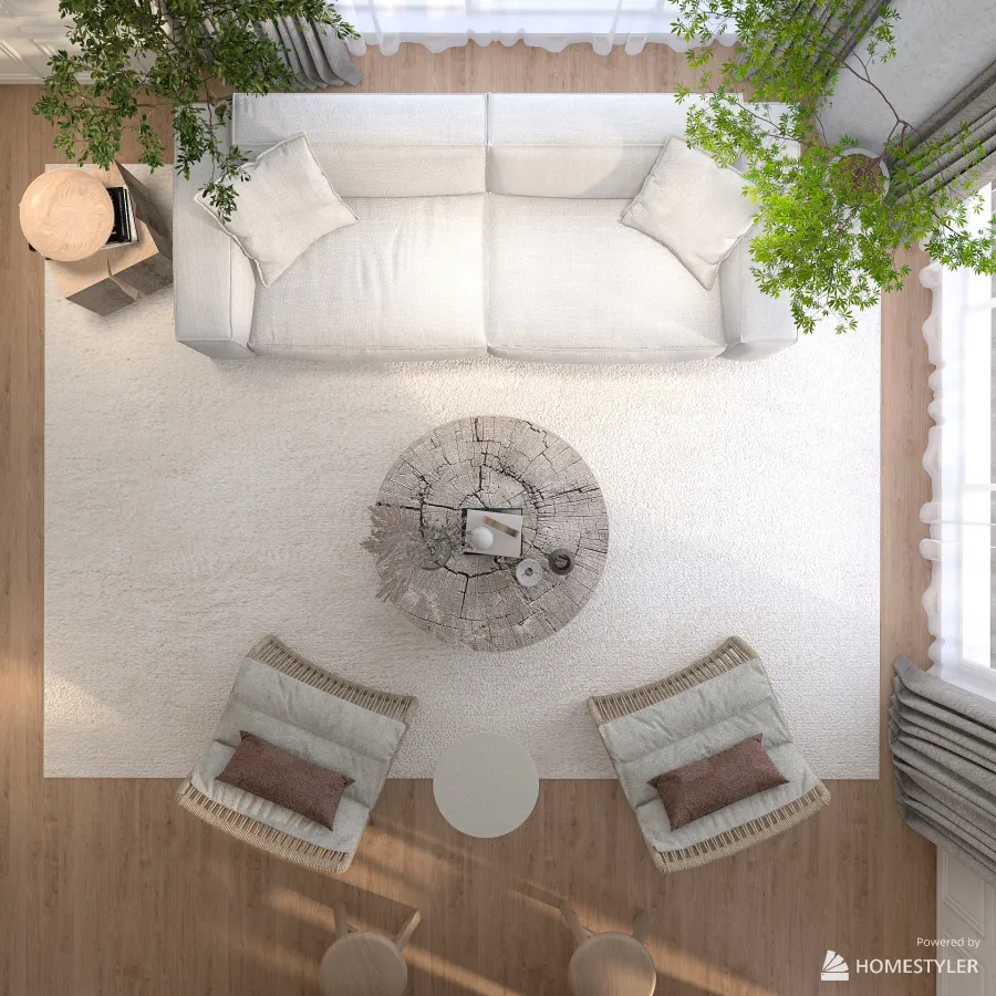 JAPANDI | KITCHEN 3d design renderings