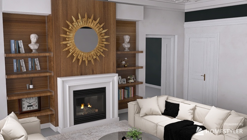 Room 1- Classic Black and White 3d design picture 73.62