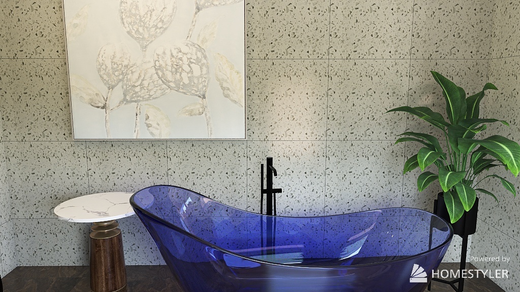 Bedroom_Bathroom_Dressing room 3d design renderings