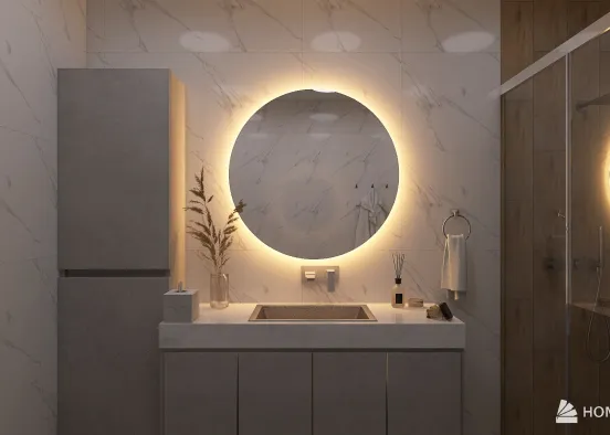 Bathroom for Kristina Design Rendering