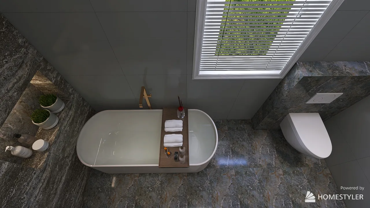 Bathroom 3d design renderings