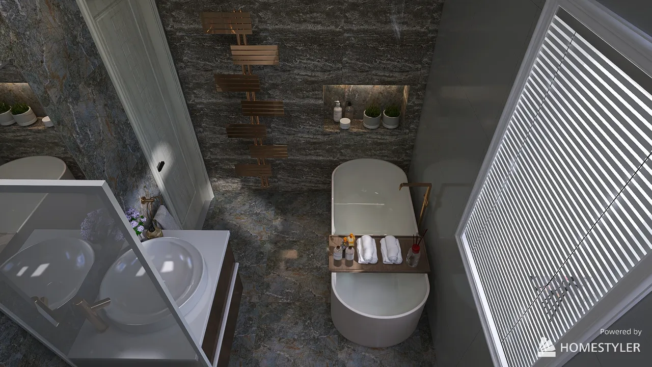 Bathroom 3d design renderings