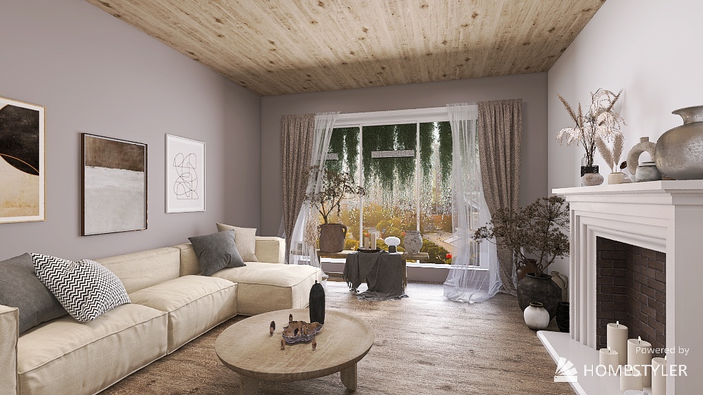 CERAMIC LIVING ROOM design ideas & pictures (38 sqm)-Homestyler