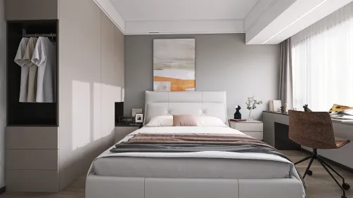 Modern Living and Bedroom
