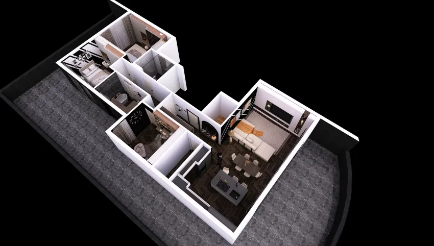appartamenti Buganville a 3d design picture 235.46