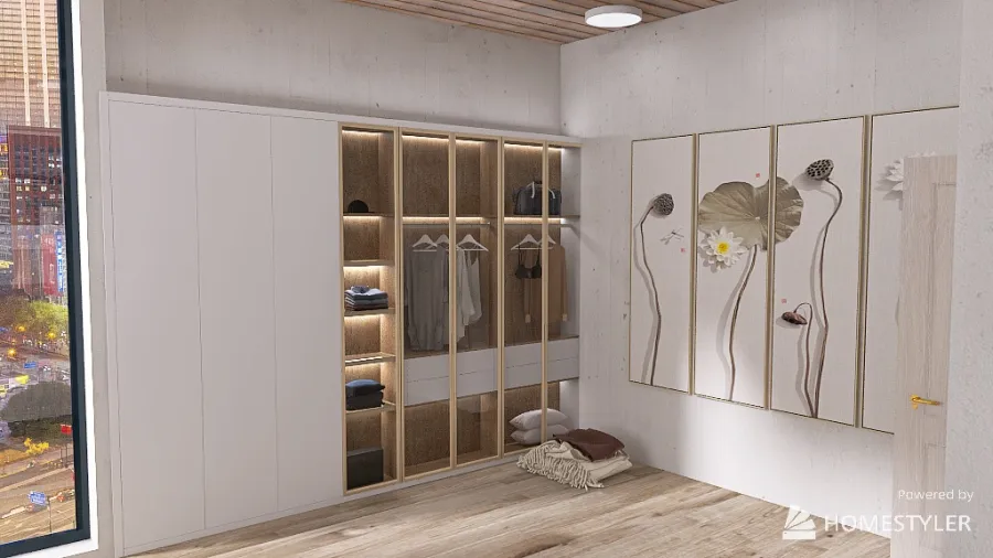 Master Bedroom done 3d design renderings
