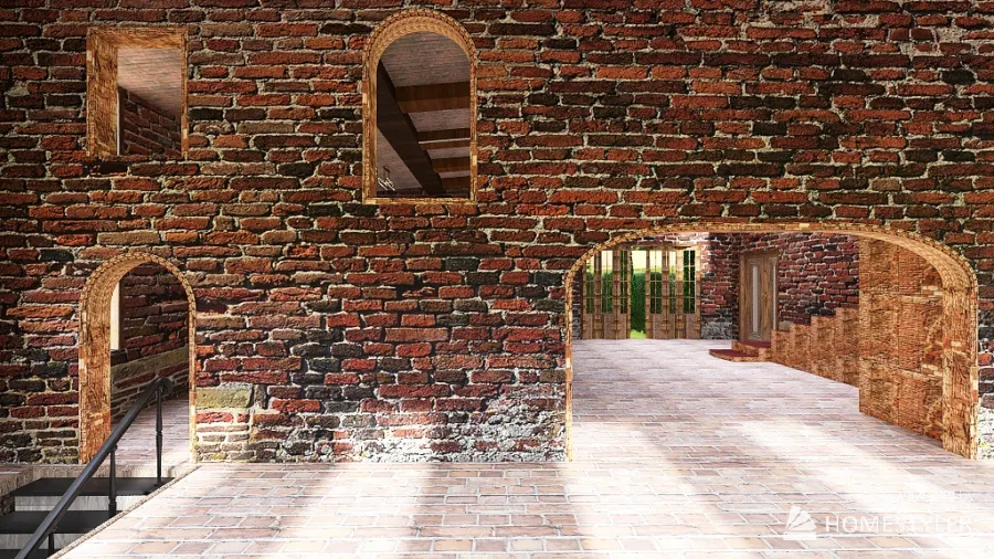 Tuscany Rustic Room 3d design renderings