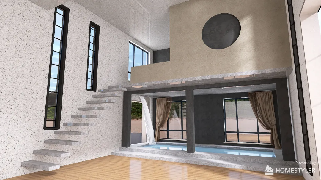 Paradise Hut 3d design renderings
