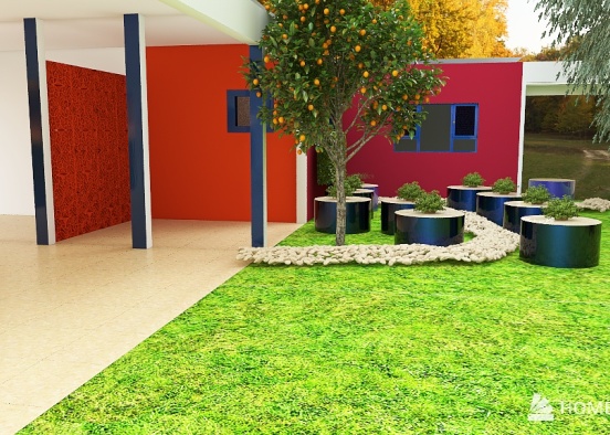 Jardim dos poetas - Casa térrea Design Rendering