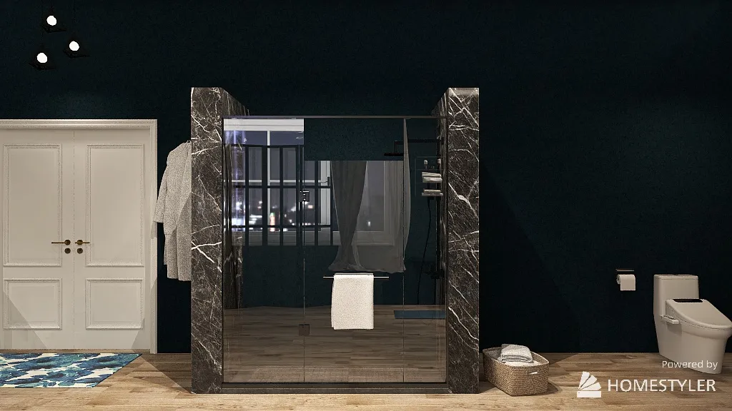 Bathroom 3d design renderings