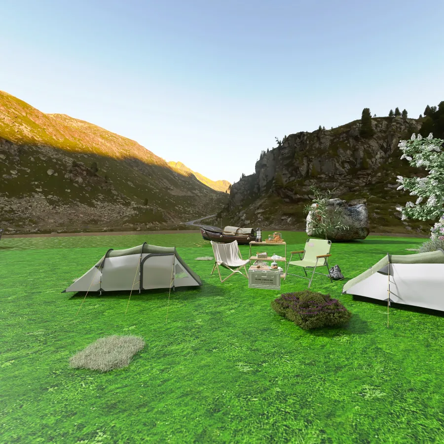 lakeside retreat 3d design renderings