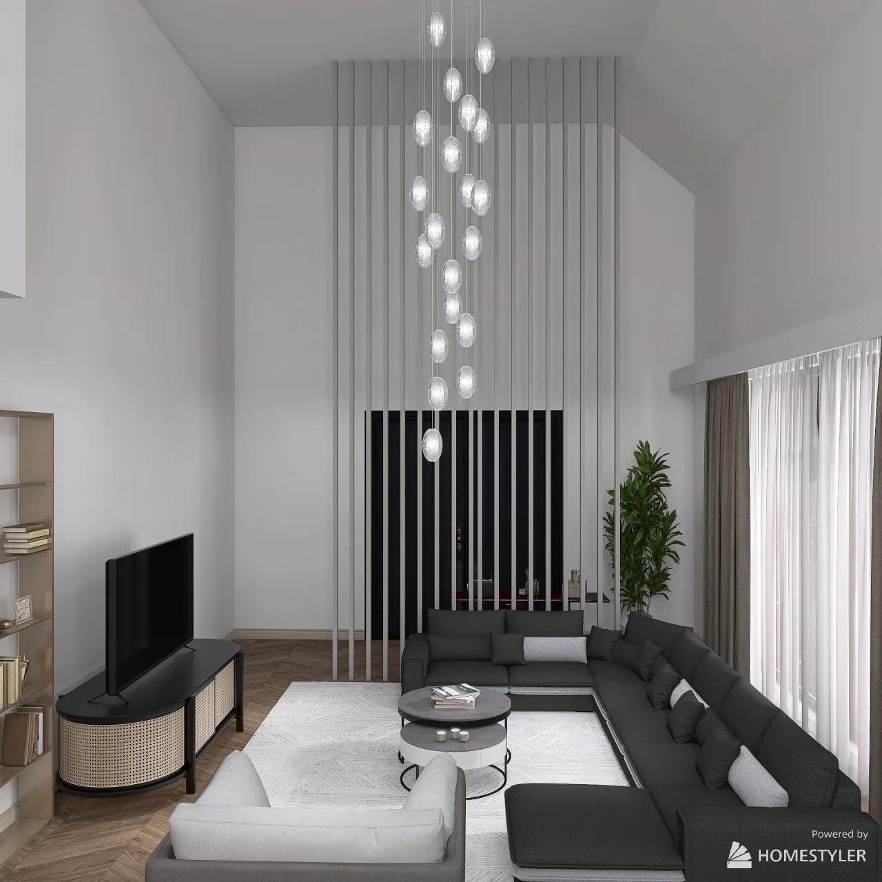 LivingDiningRoom 3d design renderings