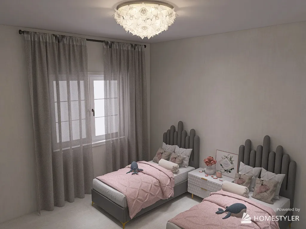 Copy of Copy of غرفة نوم 3d design renderings