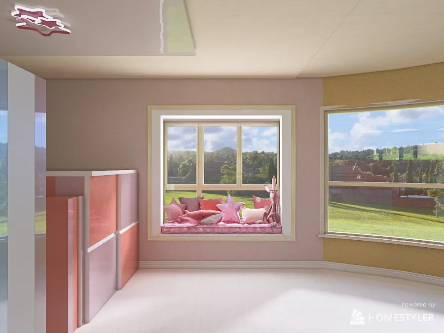 Baby Empty Room 3d design renderings