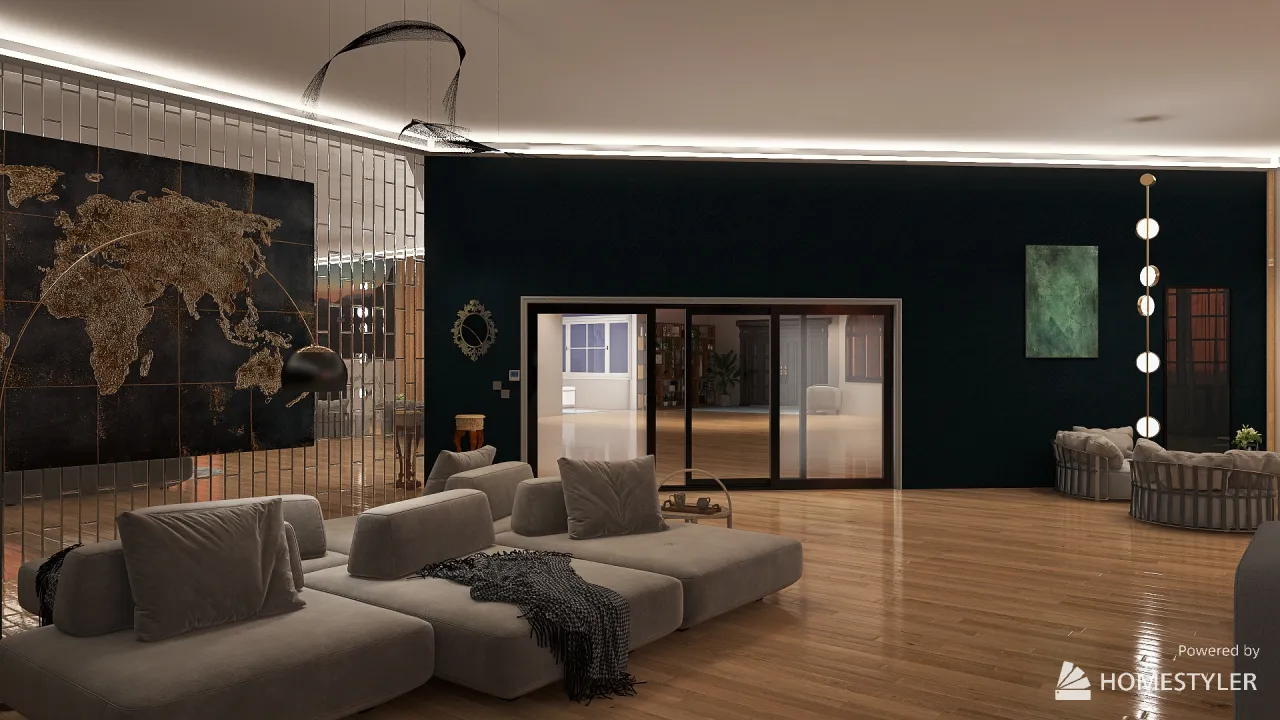 LivingRoom 3d design renderings