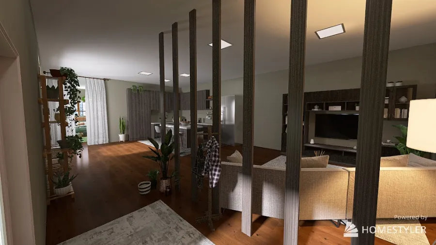 Tiny house homestyler model 3d design renderings