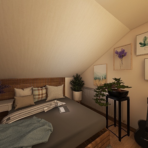 Apartment Night Home 3d design renderings
