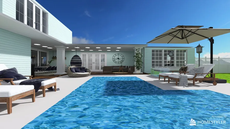 Home in the Tropics 3d design renderings