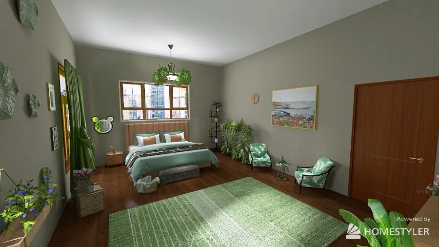 Tiny house homestyler model 3d design renderings