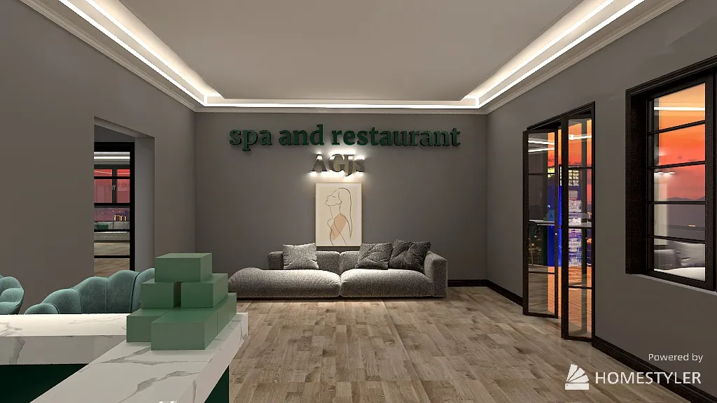 comercial 3d design renderings