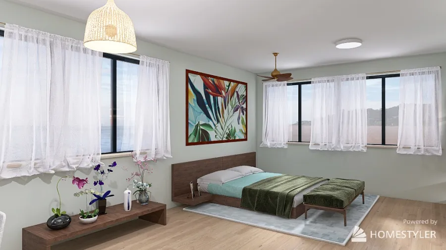 Dormitorio 3d design renderings