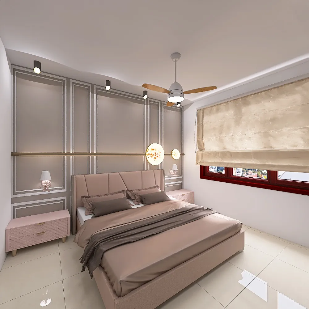 nikunj room 3d design renderings