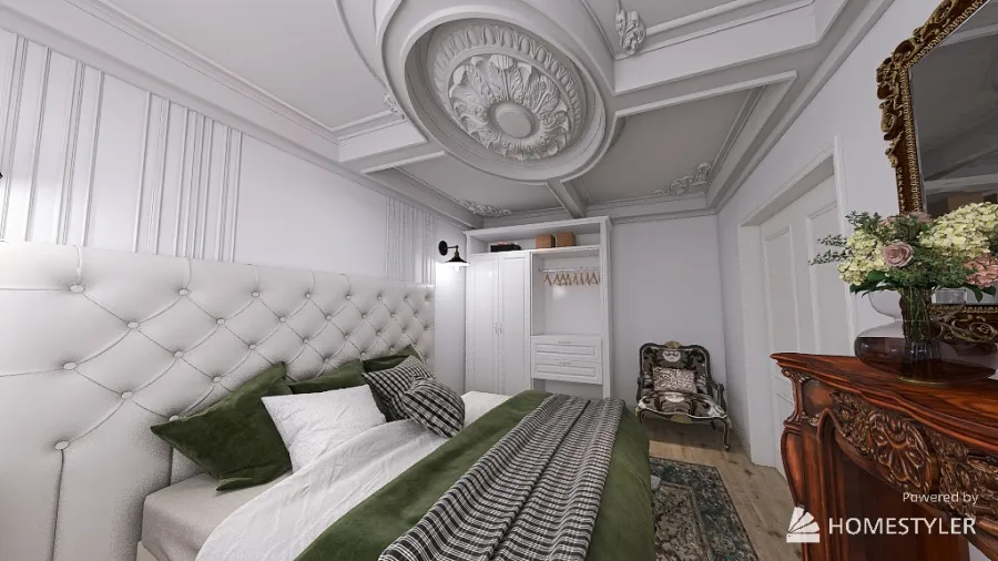 Hotel room 3d design renderings