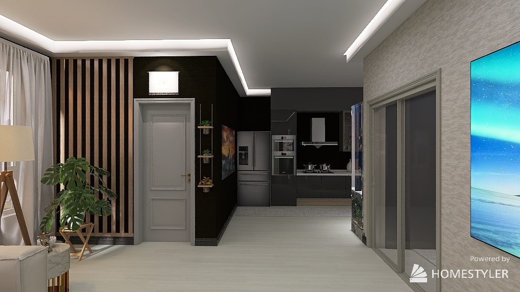 casa minuscula 3d design renderings