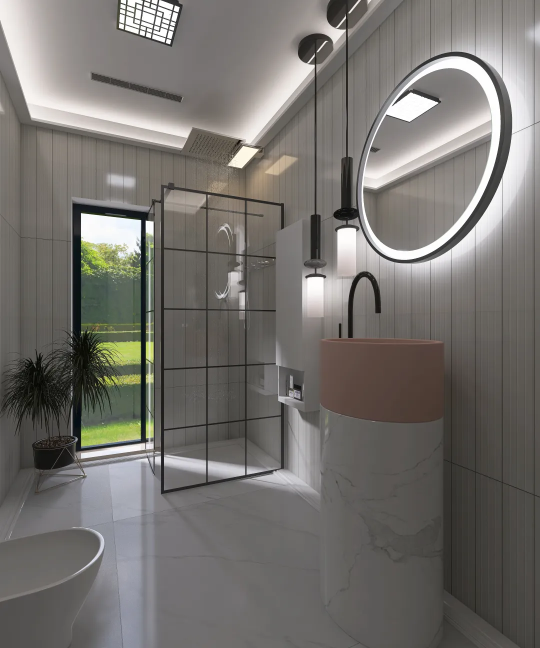 Snagov Villa 3d design renderings