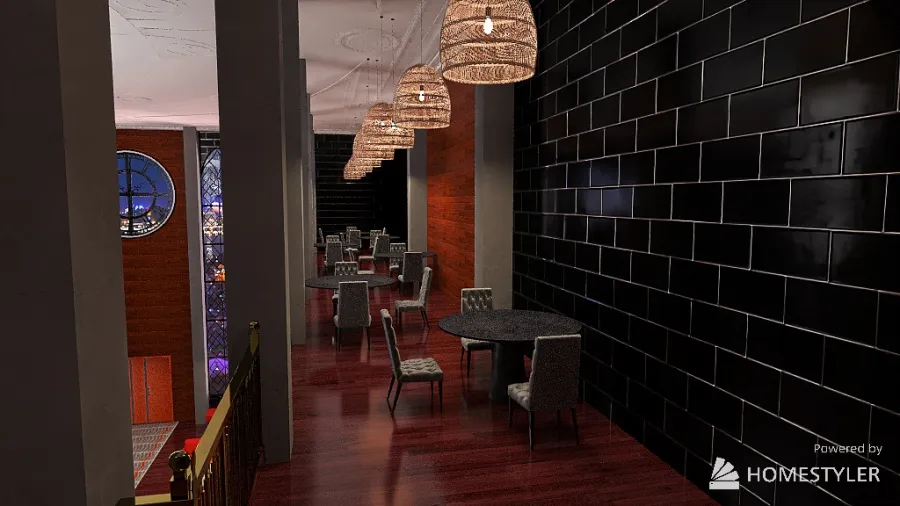 Hotel Lobby 3d design renderings