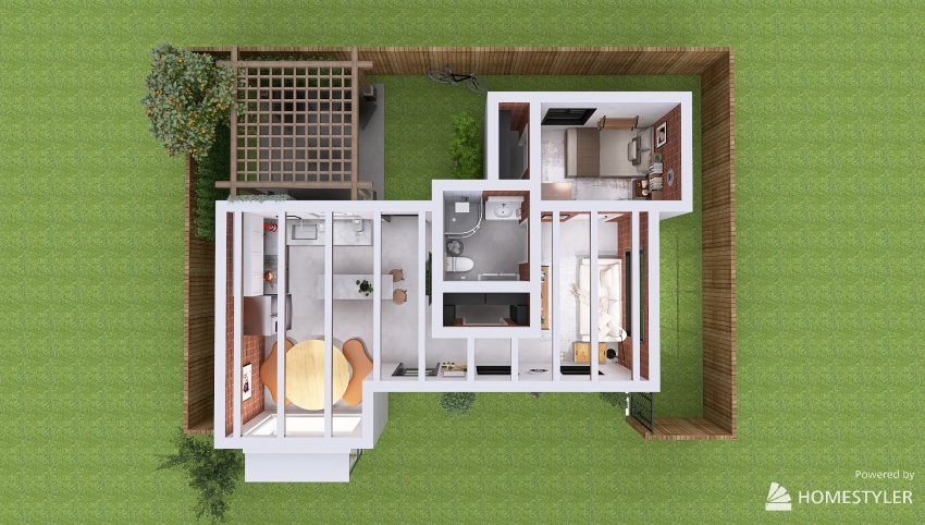 Compact Living 3d design picture 2761.84