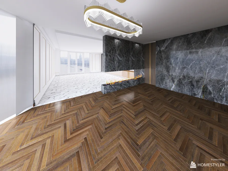 Empty Room Template 3d design renderings