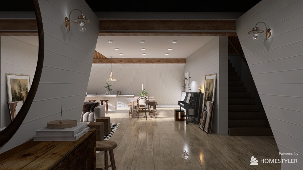 Cabin - Glamping 3d design renderings