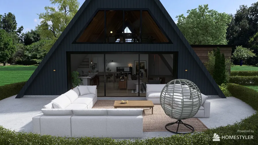 Cabin - Glamping 3d design renderings