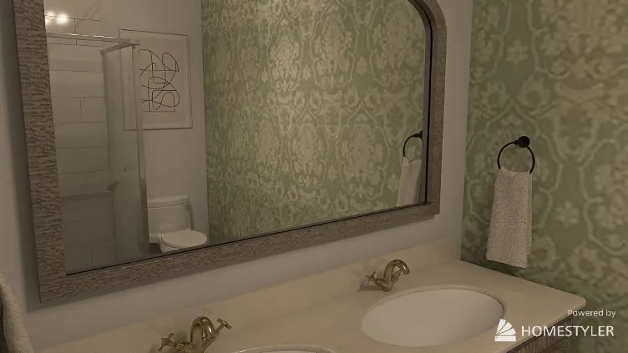 1 Bedroom 1 Bathroom Home 3d design renderings