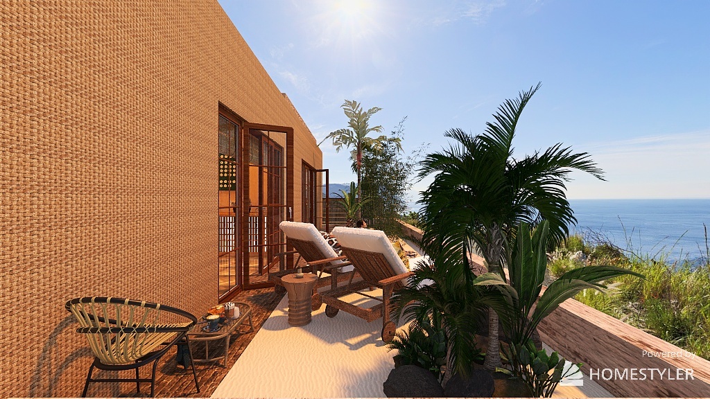 Tropical Mood 3d design renderings