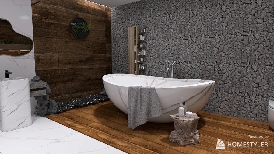 without rules - Bathroom 3d design renderings