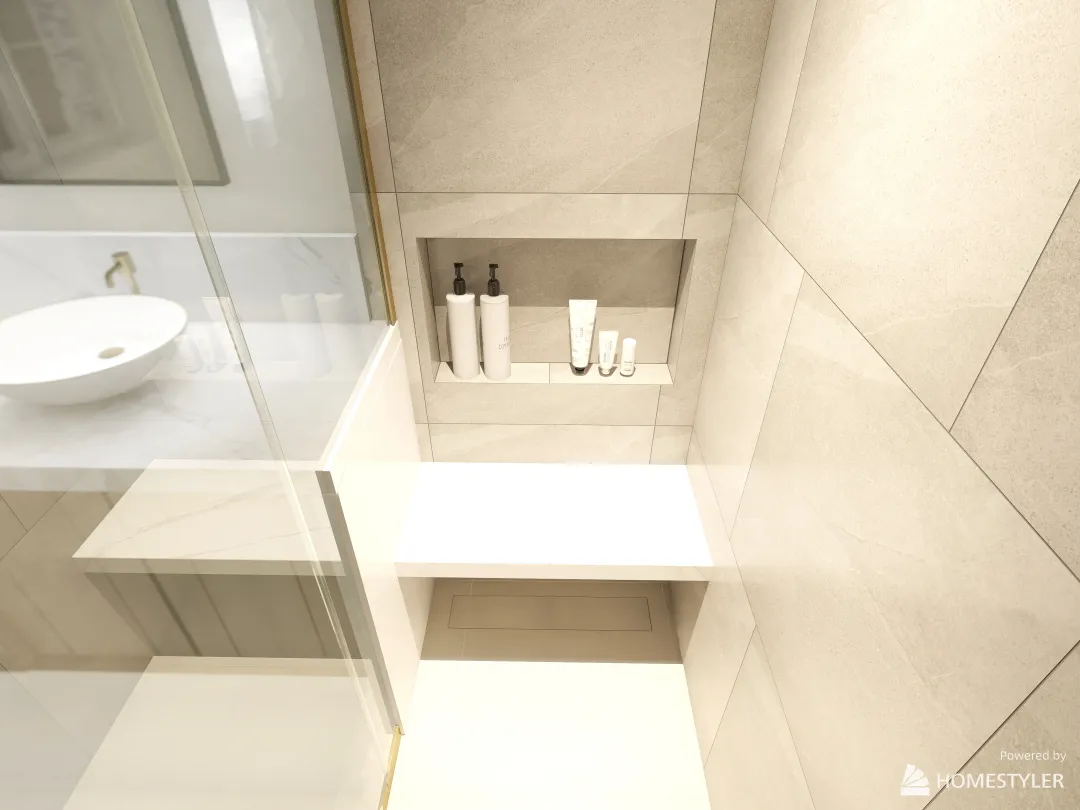 NICOLE & JOE PRIMARY BATH H 3d design renderings