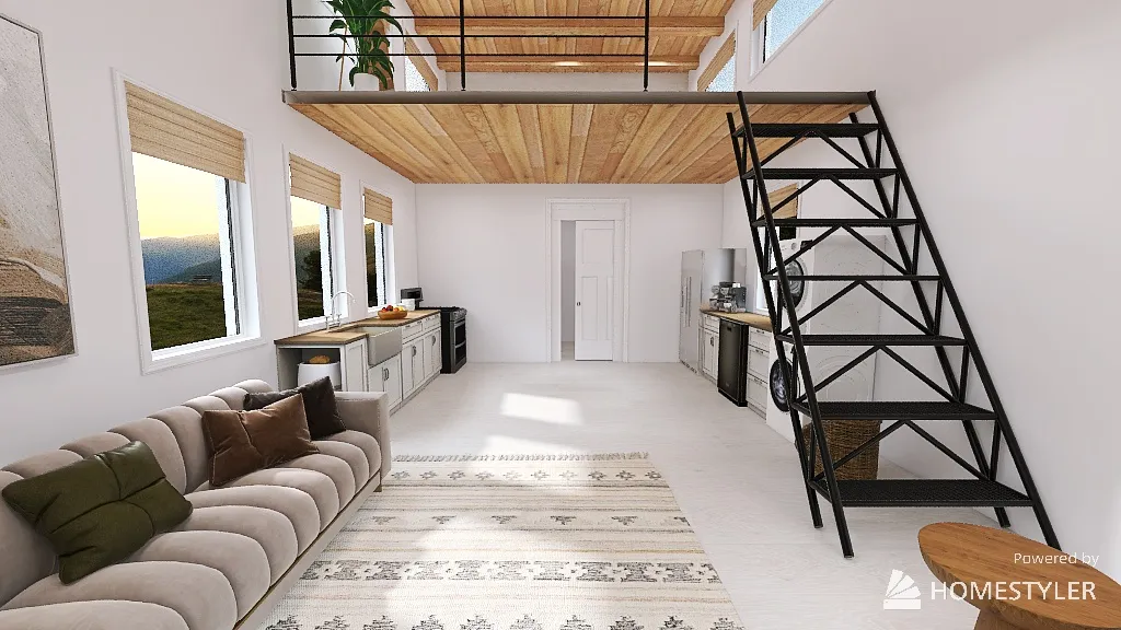 Tiny Home 3d design renderings