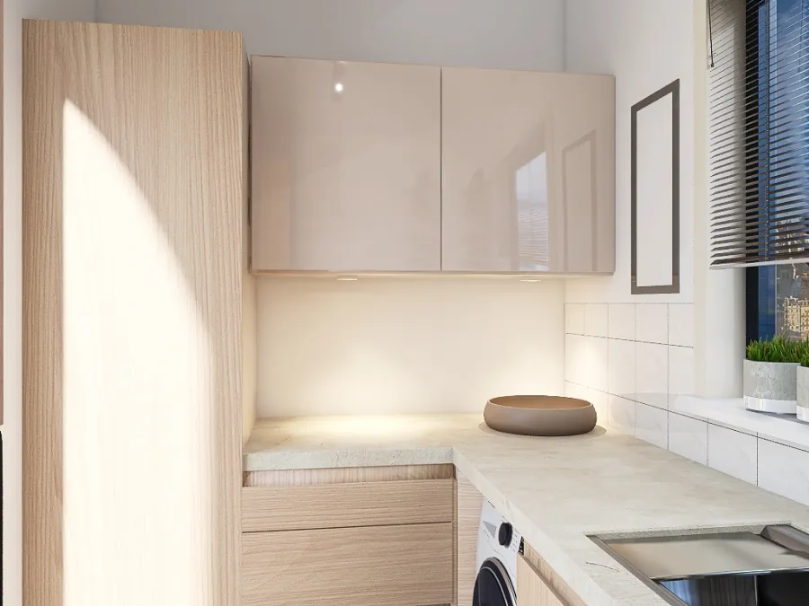 One Bedroom apartment in Cardiff 3d design renderings