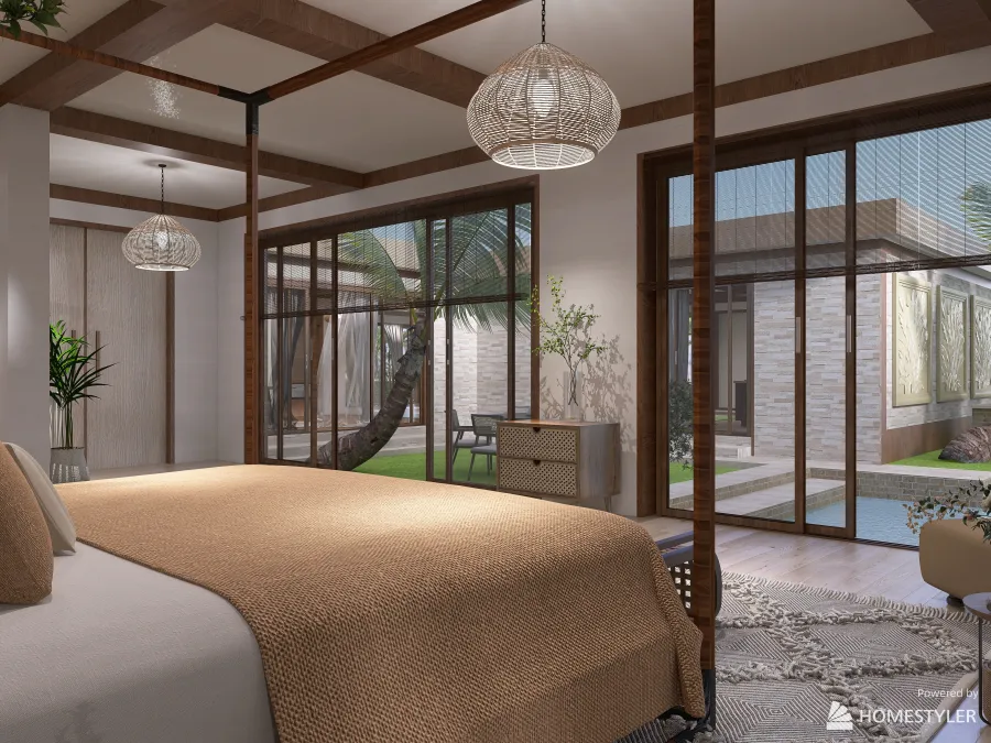 Tropical Living: Bali 3d design renderings