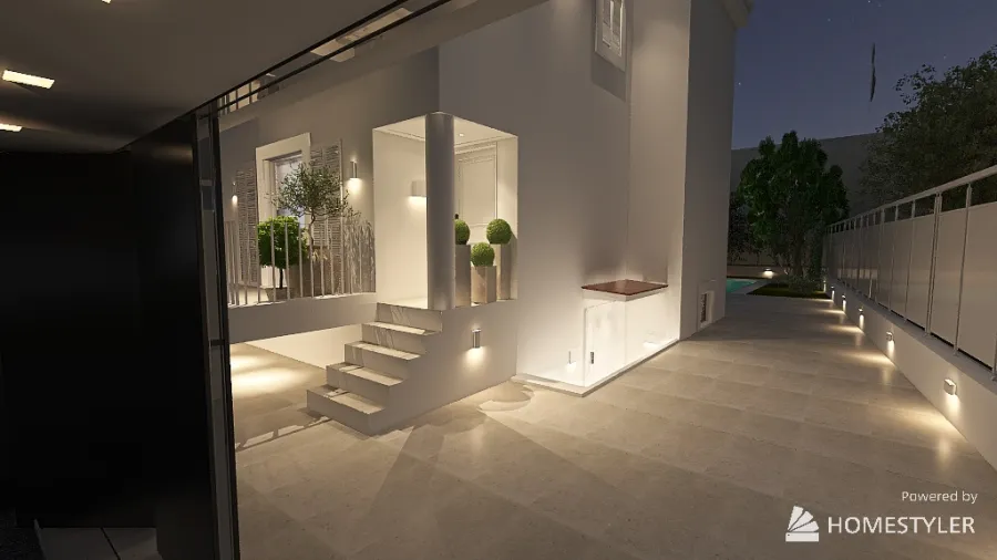 PK villa renovation project 3d design renderings