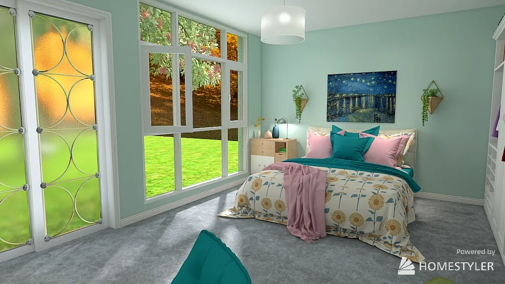 Bedroom 3d design renderings