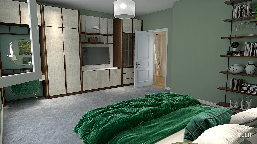 Bedroom 3d design renderings